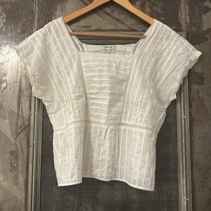 Madewell Edwardian Lace Top